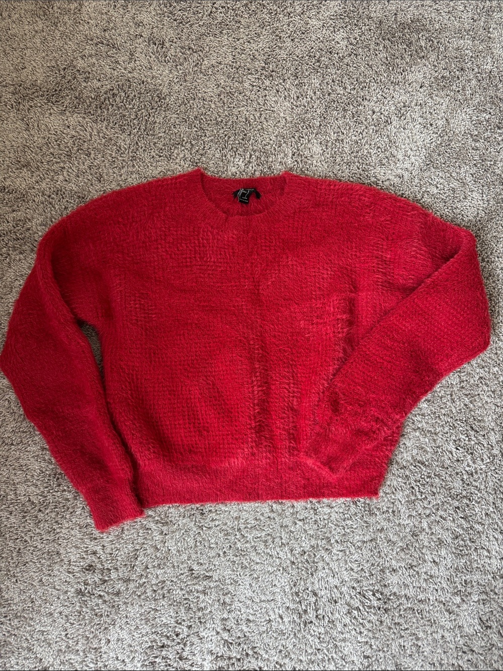 Forever 21 Red Crewneck Sweater